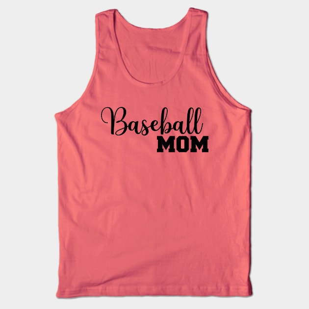 Baseball Mom Tank Top by LaurenElin